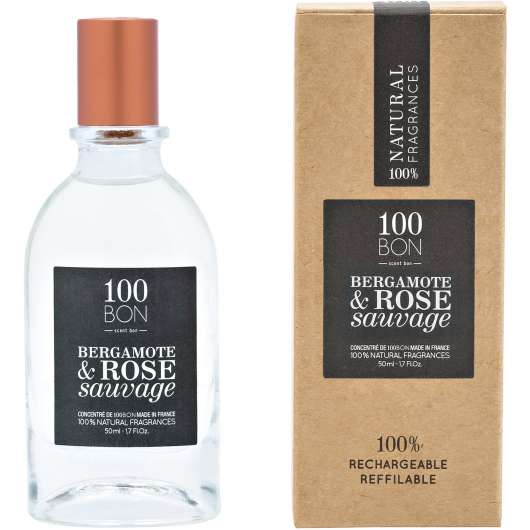 100BON Concentré de Bergamote & Rose Sauvage Parfum 50 ml