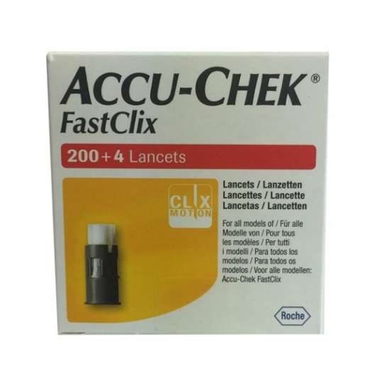 Accu-Chek Fastclix Lancetter 204st