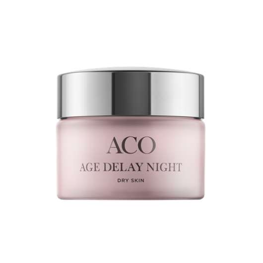 ACO Face Age Delay Night Cream Dry Skin Parfymerad Anti-age Nattkräm 50 ml