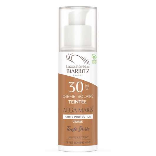 Algamaris Alga Maris Organic Tinted Face Sunscreen SPF30 Golden 30 ml