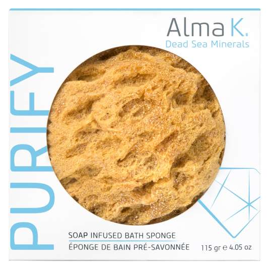 Alma K Dead Sea Minerals Soap Infused Bath Sponge