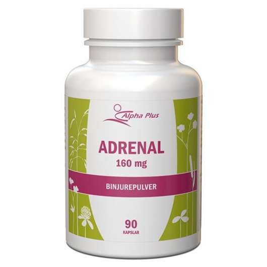 Alpha Plus Adrenal 160 mg 90 kapslar