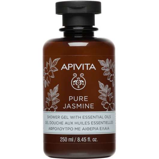 APIVITA Pure Jasmine  Shower Gel with Essential Oils with Jasmine  250