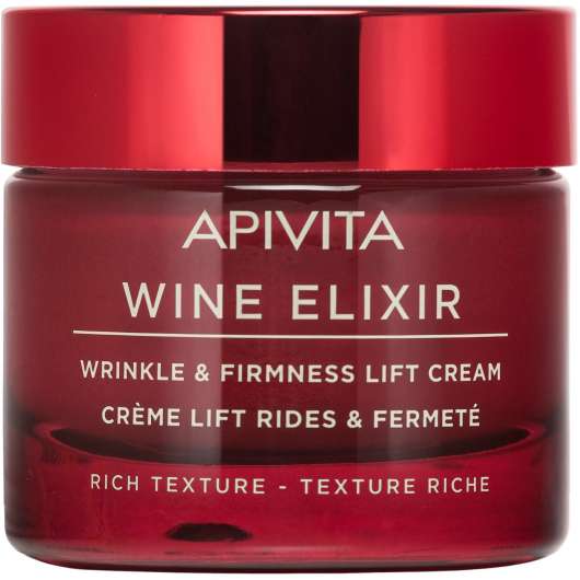 APIVITA Wine Elixir Wrinkle & Firmness Lift Cream Rich Texture  50 ml