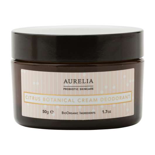 Aurelia Probiotic Skincare Citrus Botanical Cream Deodorant 50 g