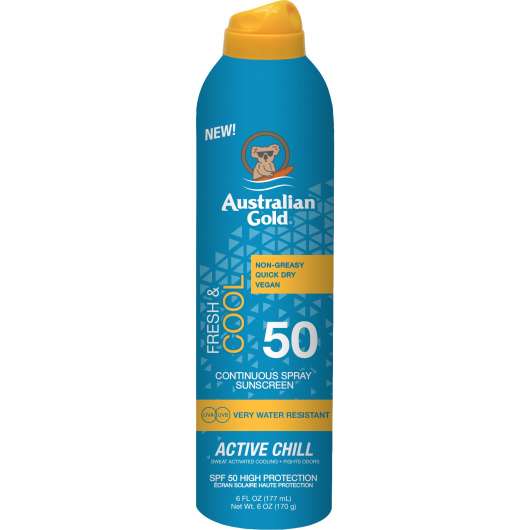 Australian Gold Fresh & Cool SPF 50 Continuous Spray Fresh & Cool 177
