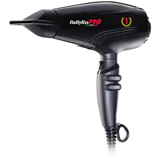 BaByliss PRO Hairdryer Ultra Light Rapido Black 2200W Rapido Black