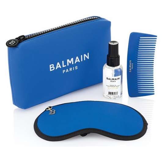 Balmain Limited Edition Cosmetic Bag Blue