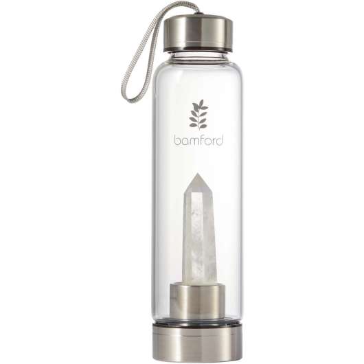 Bamford Crystal Water Bottle Clear Quartz