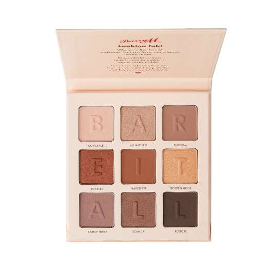 Barry M Bare It All Eyeshadow Palette Bare It All