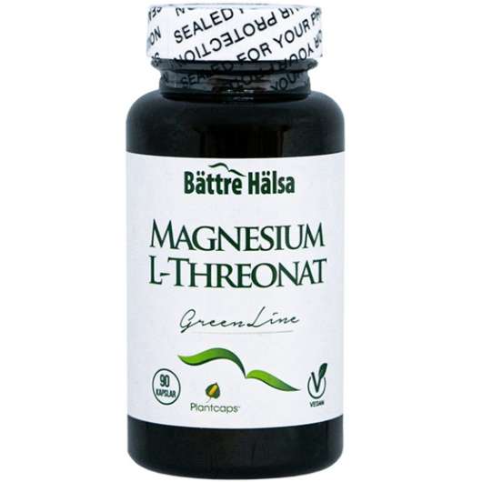 Bättre Hälsa Magnesium L-threonat Green Line 90 kapslar