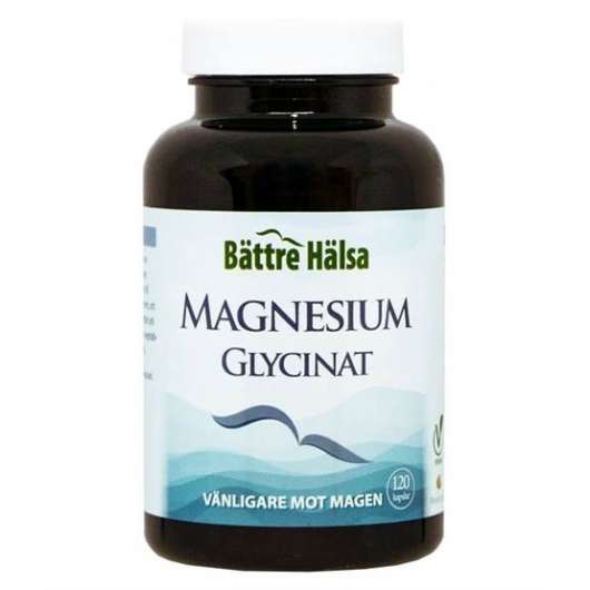 Bättre Hälsa Magnesiumglycinat 120 kapslar