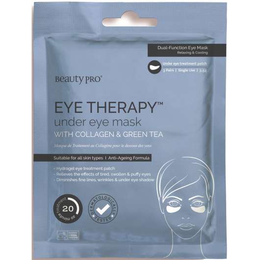 Beauty PRO Eye Therapy Under Eye Mask With Collagen & Green Tea