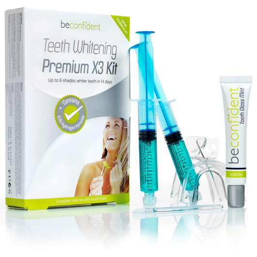 Beconfident Teeth Whitening Premium X3 Kit