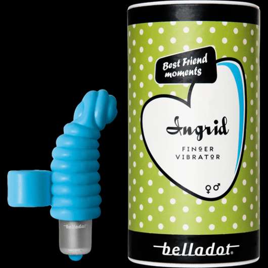 Belladot Ingrid Finger Vibrator, blå