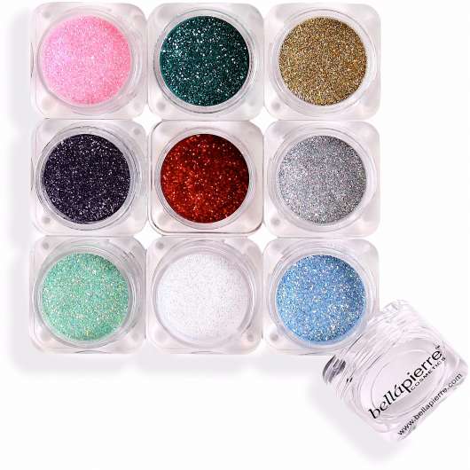 BellaPierre Mineral Shimmer Powder 9Stack Glamourous Glitter
