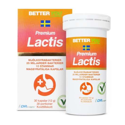 Better You Premium Lactis 30 kapslar