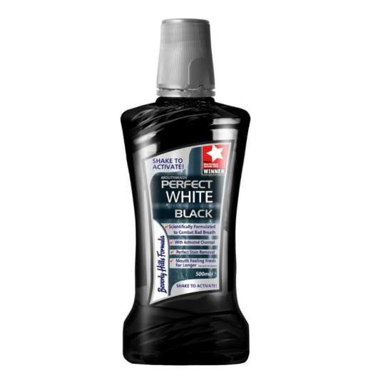 Beverly Hills Perfect White Formula Black Mouthwash 500 ml