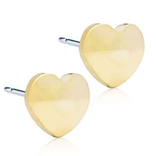 Blomdahl Golden Titanium Heart 5 mm