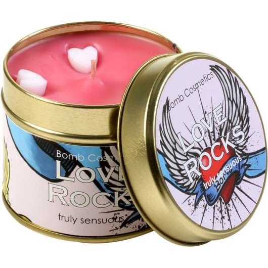 Bomb Cosmetics Tin Candle Love Rocks