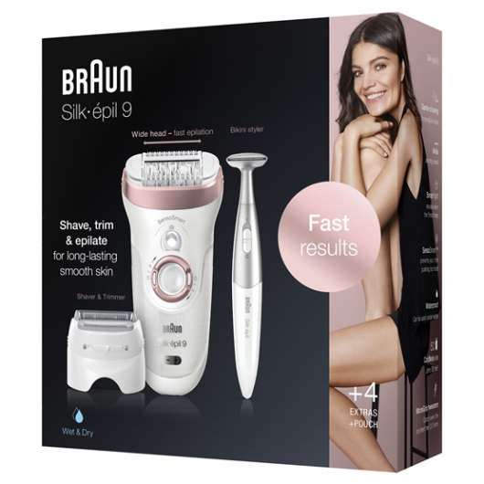 Braun Silk-Epil 9 SensoSmart 9-890 Roséguld Epilator 9/890