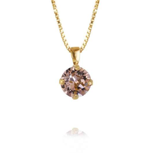 Caroline Svedbom Classic Petite Necklace Gold Vintage Rose