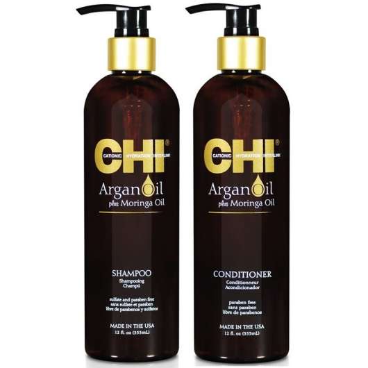 CHI Argan Shampoo + Conditioner