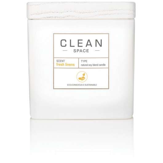 Clean Clean Space Fresh Linens Candle