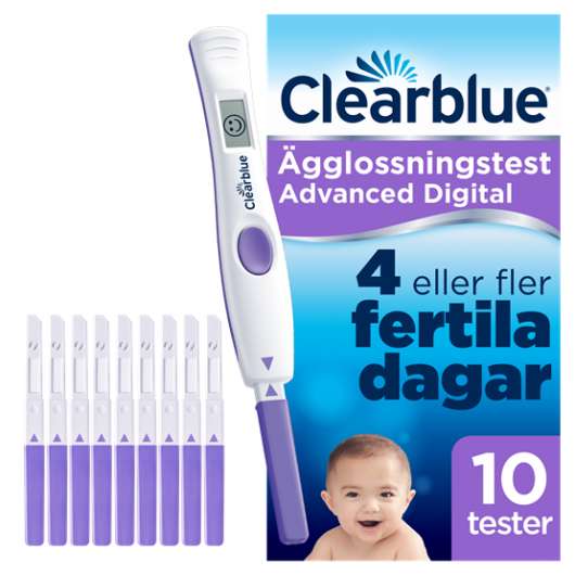 Clearblue Advanced Ägglossningstest 10 st