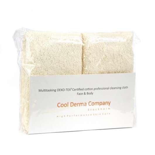 Cool Derma Company Cool Derma Organic Wash Cloth 4 st
