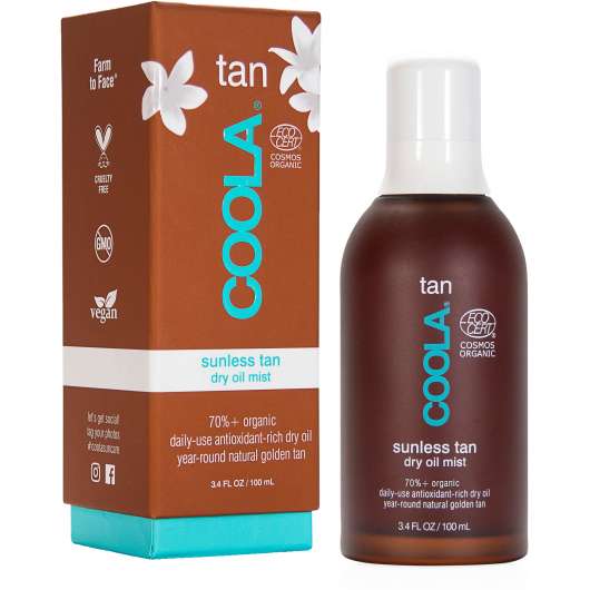 COOLA Organic Sunless Tan Dry Oil Mist 100 ml