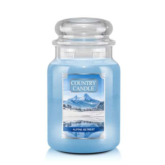Country Candle Alpine Retreat 2 Wick Large Jar 150 h