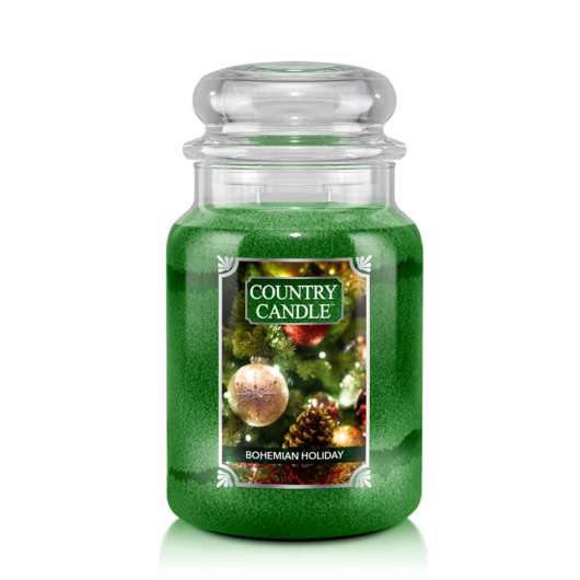 Country Candle Bohemian Holiday 2 Wick Large Jar