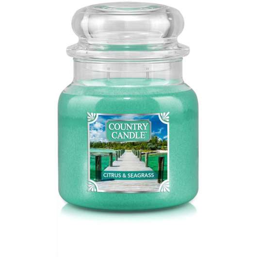 Country Candle Citrus & Seagrass 2 Wick M Jar