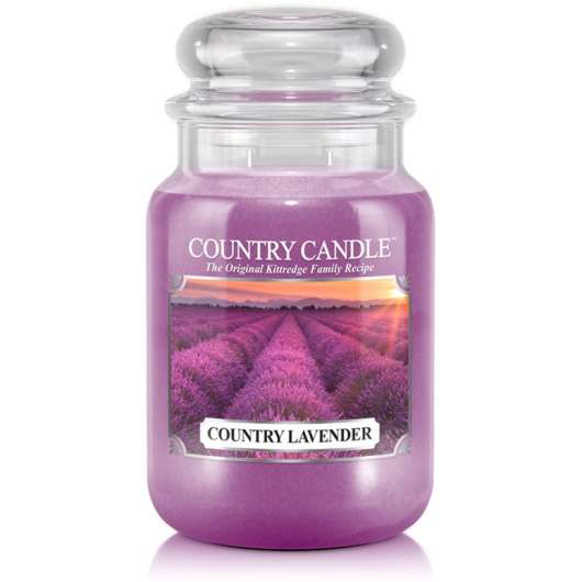 Country Candle Country Lavender 2 Wick Large Jar 150 h