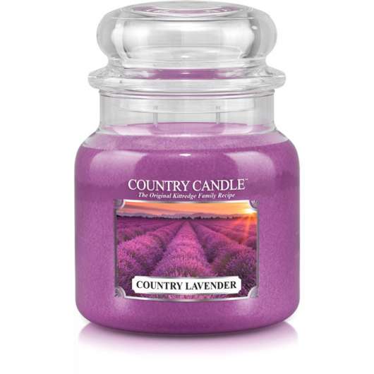 Country Candle Country Lavender 2 Wick Medium Jar 75 h