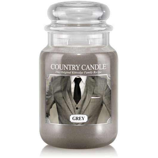 Country Candle Grey 2 Wick Large Jar 150 h