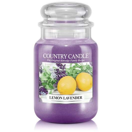 Country Candle Lemon Lavender CC 2 Wick L Jar