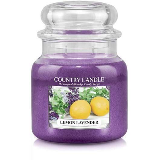 Country Candle Lemon Lavender CC 2 Wick M Jar