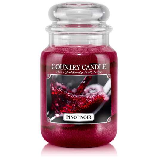Country Candle Pinot Noir 2 Wick Large Jar 150 h