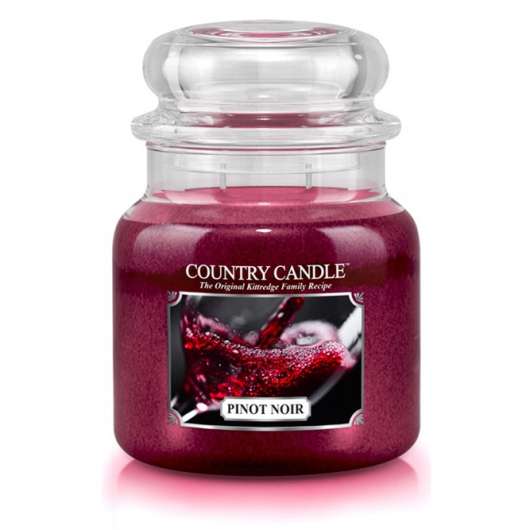 Country Candle Pinot Noir 2 Wick Medium Jar 75 h