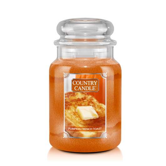 Country Candle Pumpkin French Toast 2 Wick L Jar