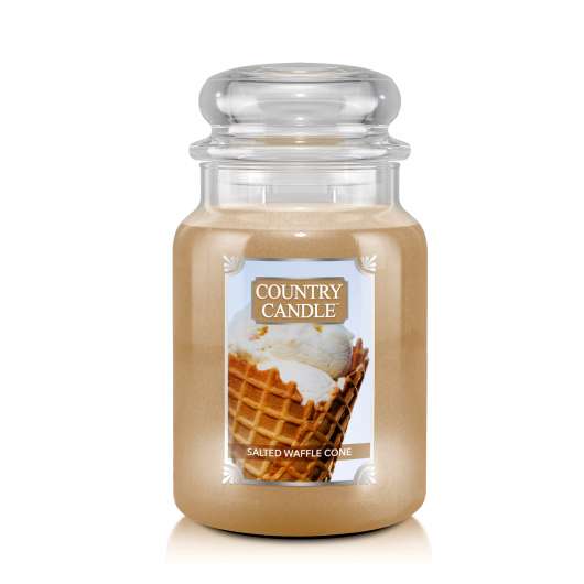 Country Candle Salted Waffle Cone Large