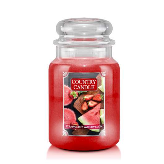 Country Candle Strawberry Watermelon Large
