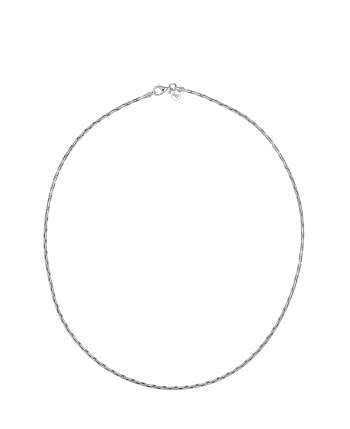 CU Jewellery Bear plain neck silver 50 cm