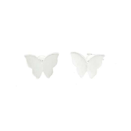 CU Jewellery Butterfly Ear Silver