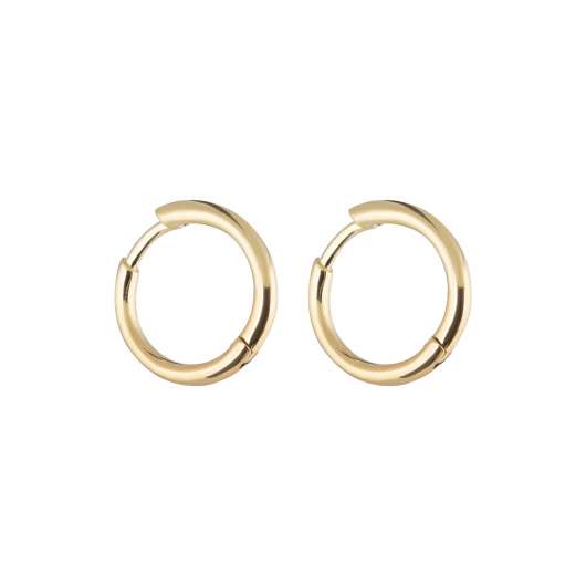 CU Jewellery Letters Round Ear Gold