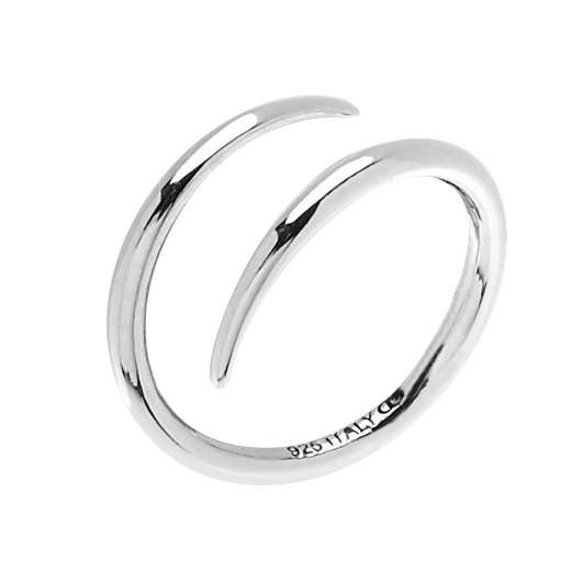 CU Jewellery Loop Ring Silver