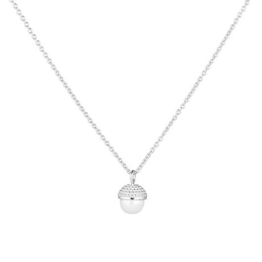 CU Jewellery Pearl Bubble Long Neck Silver