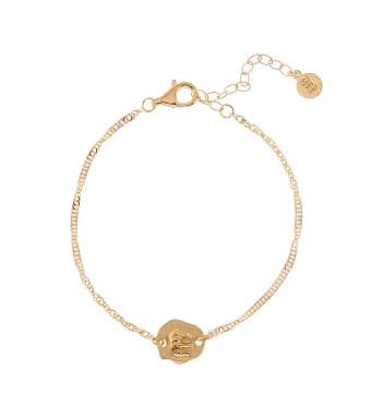 CU Jewellery Two Elephant brace - Gold